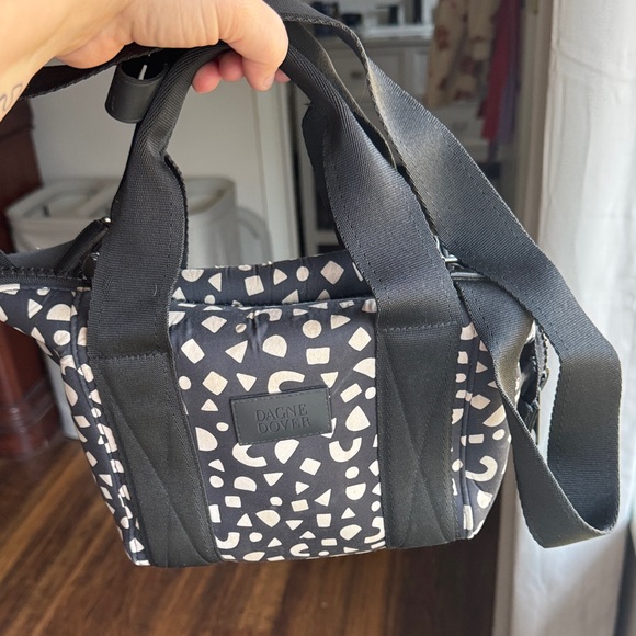 Dagne Dover Handbags - Dagne Dover Black and White Mini Bag